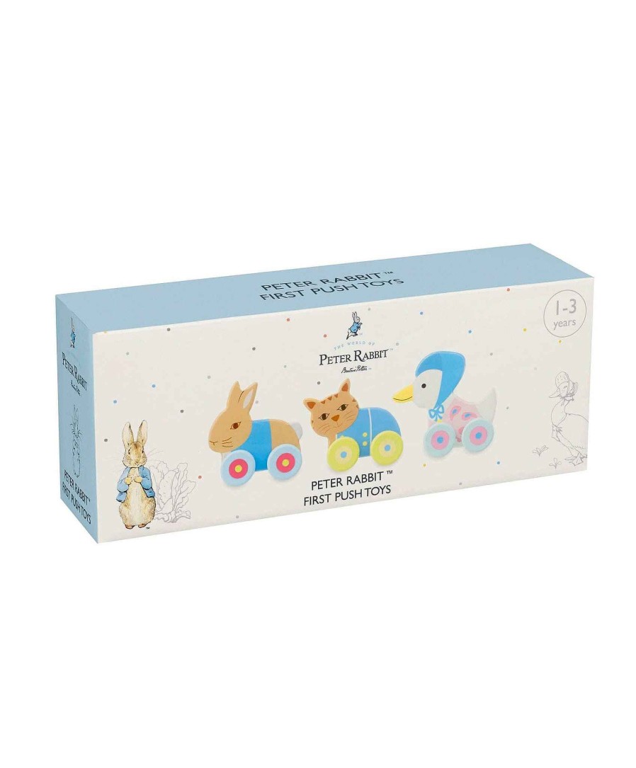 Toys & Gifts Orange Tree Toys Eco Friendly Toys | Orange Tree Toys Peter Rabbit™ First Push Toys