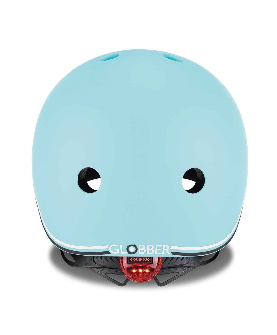 Christmas Globber Baby'S First Christmas | Globber Go-Up Lights Helmet - Pastel Blue