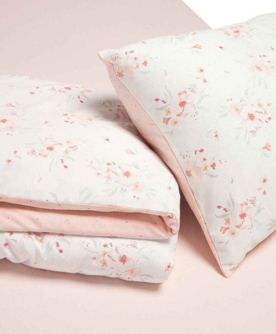 Nursery Mamas and Papas Bedding Essentials | Floral Duvet Cover & Pillow Case