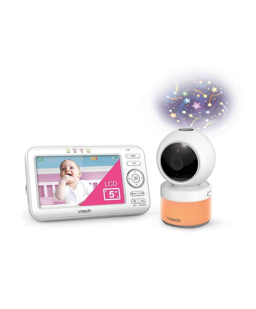 Nursery VTech Baby Monitors | Vtech Vm5463 Video Baby Monitor - White