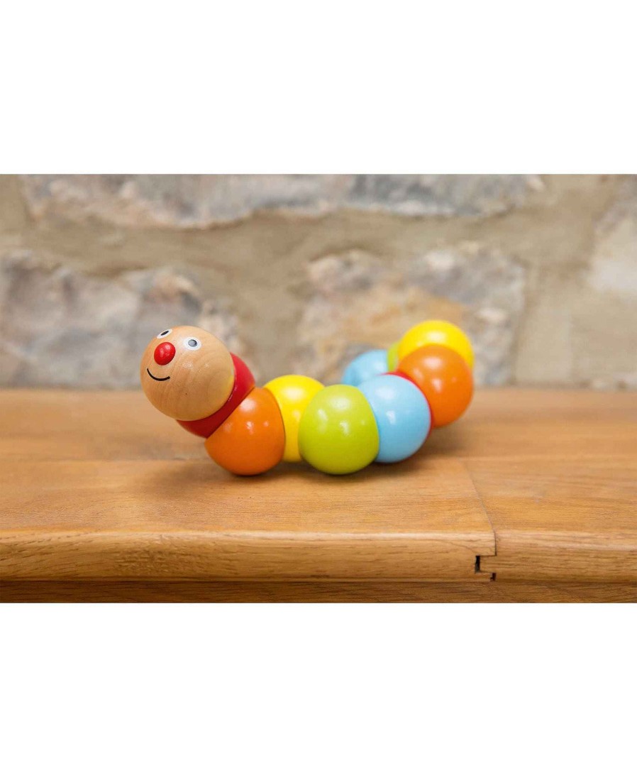 Christmas Classic World Christmas Gifting | Classic World Wooden Caterpillar Toy