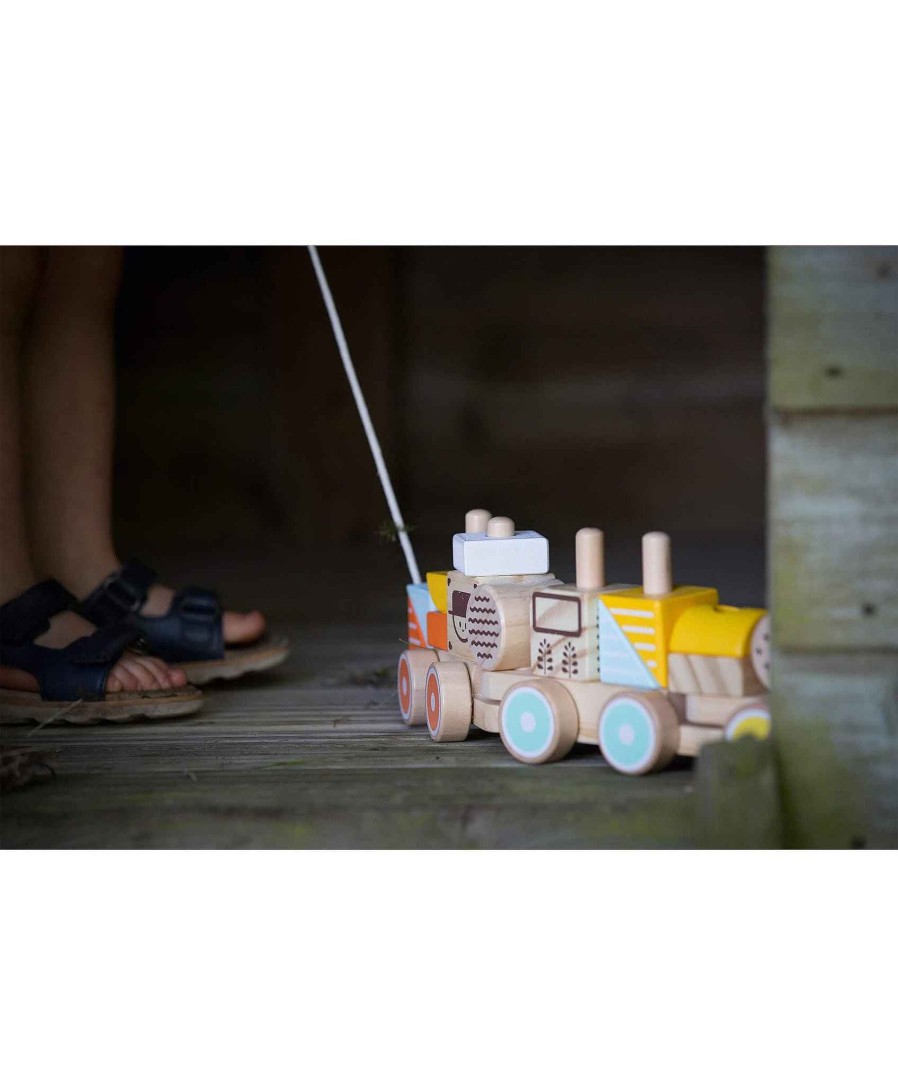 Christmas Classic World Christmas Gifting | Classic World Pull Wooden Train Toy