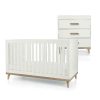 Nursery Mamas and Papas Baby Furniture Sets | Austwick 2 Piece Furniture Set With Cotbed And Dresser Changer - White