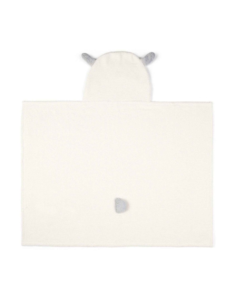 Bathing & Changing Mamas and Papas Baby Towels | Hooded Baby Towel - Lamb