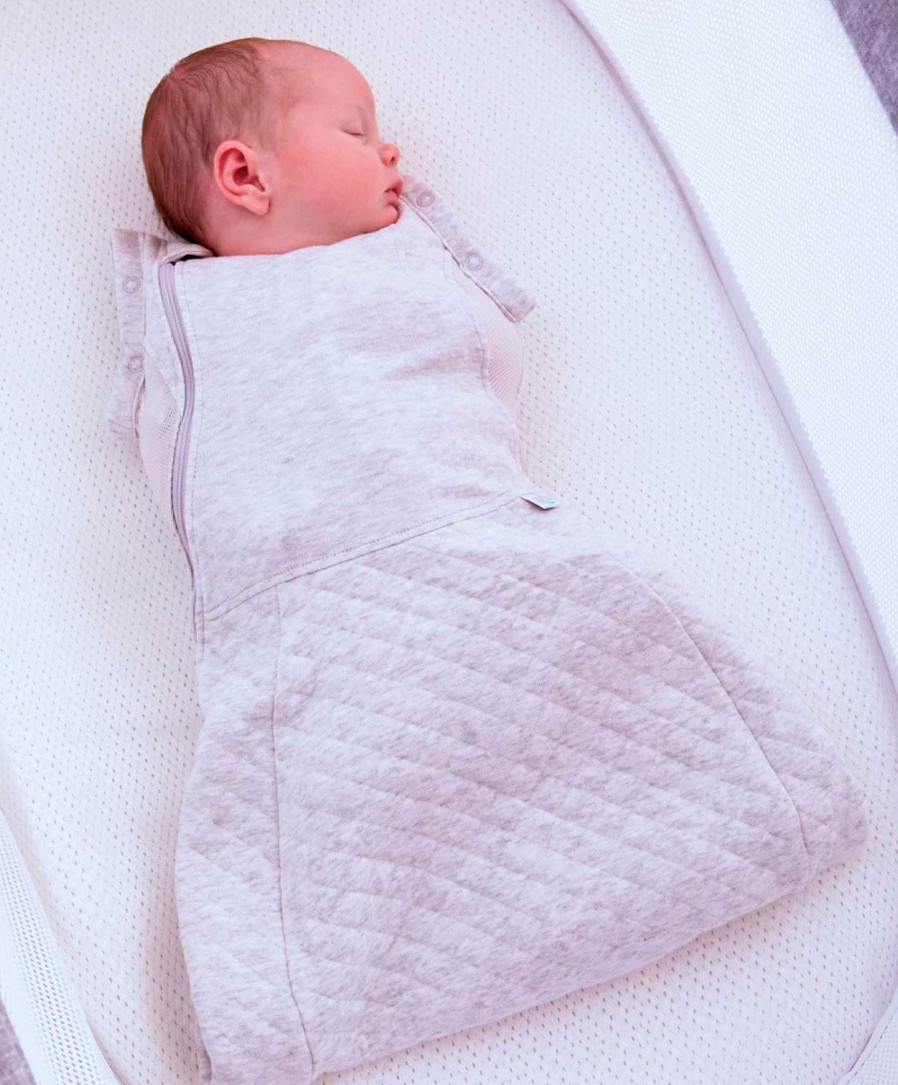 Nursery Purflo Swaddles & Baby Wraps | Purflo Swaddle To Sleepbag 2.5 Tog (0-4M) - Grey