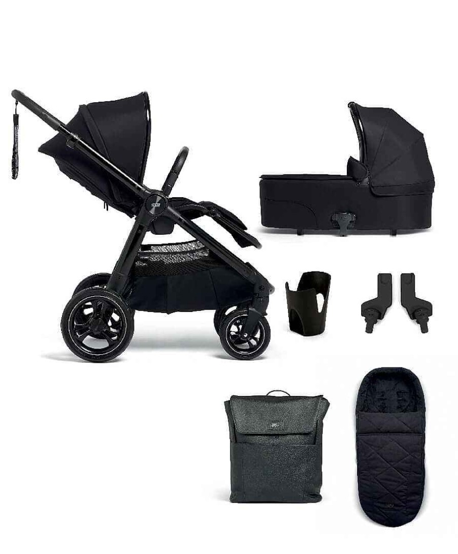 Pushchairs Mamas and Papas Mamas & Papas Ocarro | Ocarro Pushchair Bundle (6 Pieces) Carbon