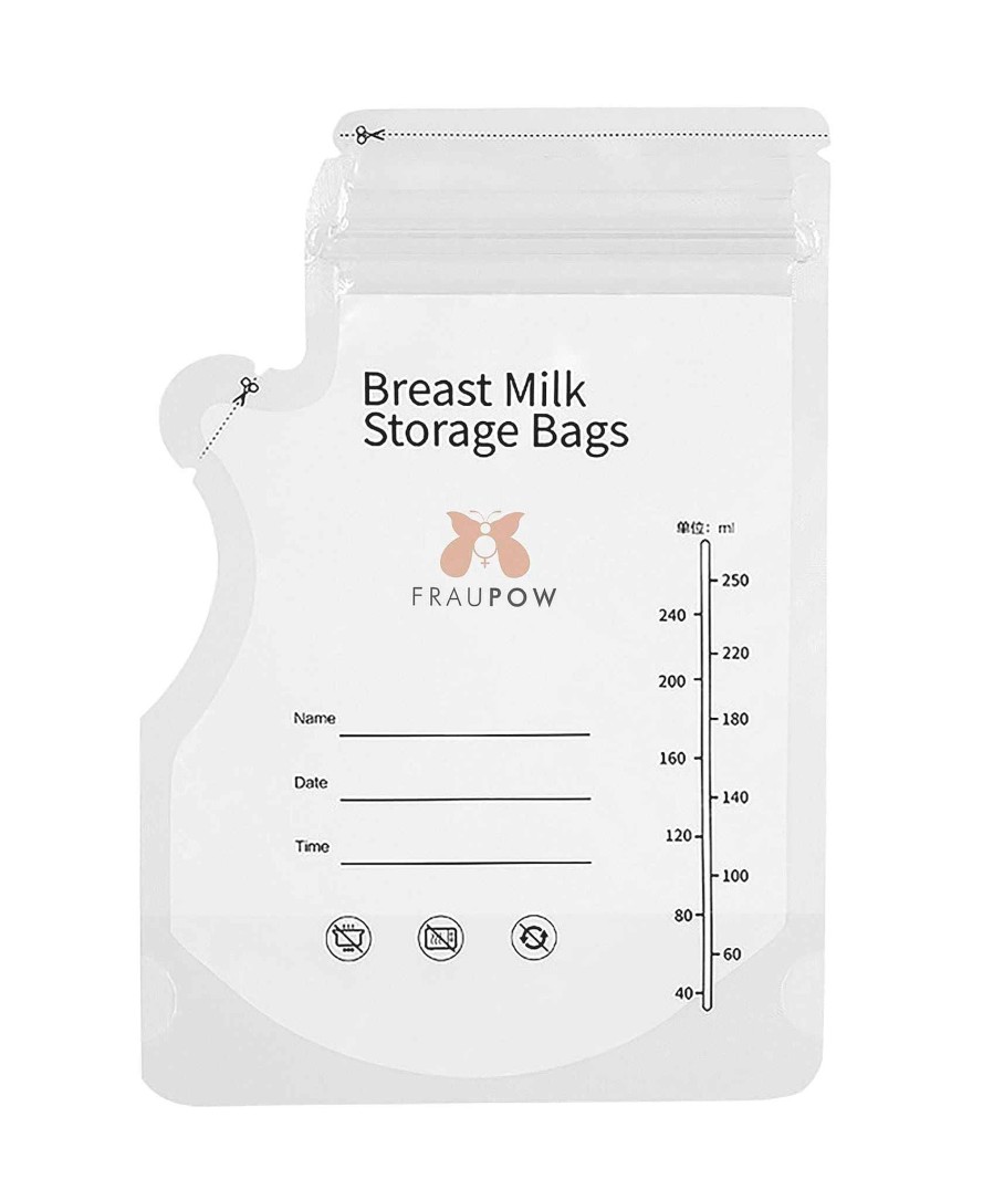 Feeding & Weaning Fraupow Breast Pumps & Accessories | Fraupow Breast Milk Storage Bags - Pack Of 30