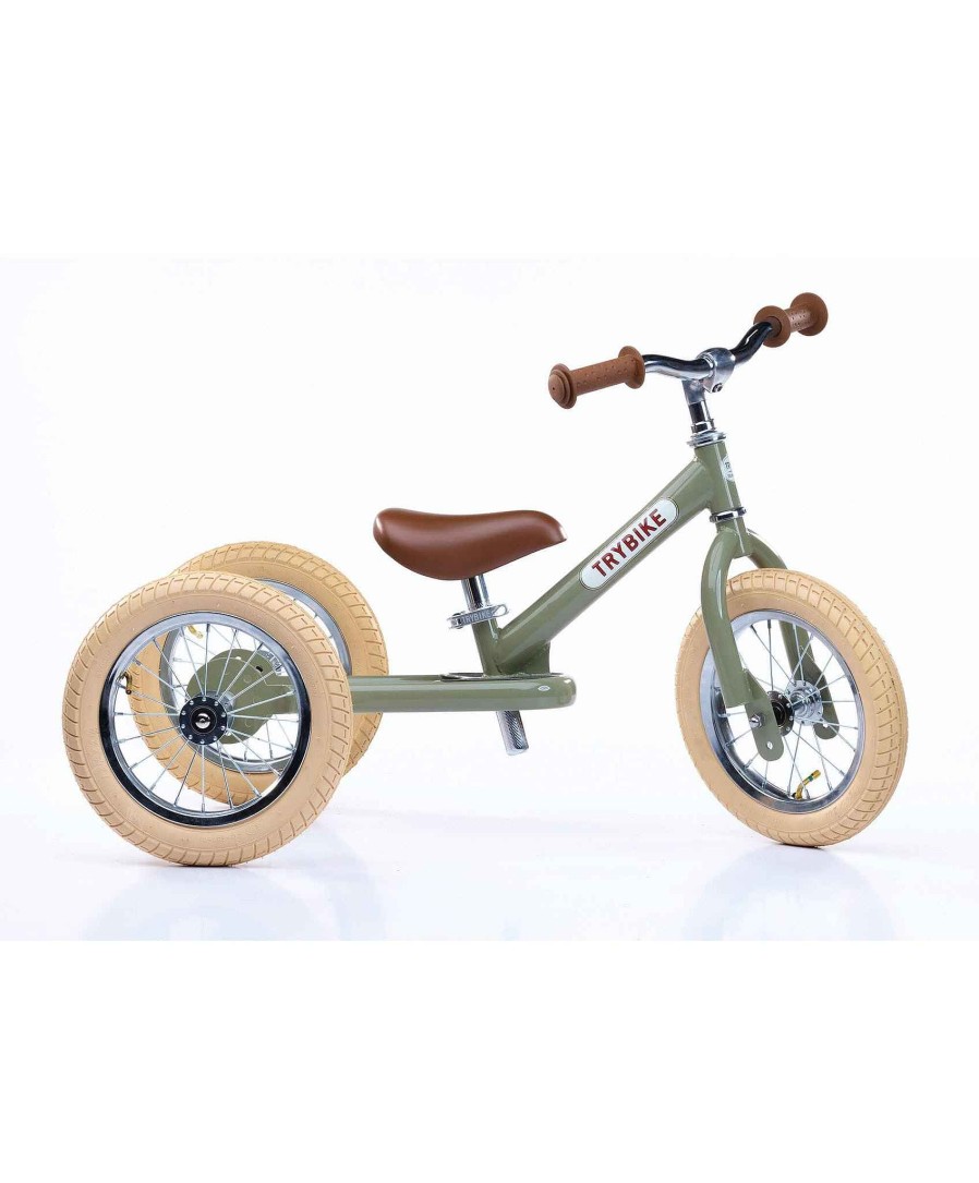 Toys & Gifts Trybike Laura Ashley | Trybike 2 In 1 Balance Trike - Vintage Green