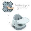 Baby Safety Mamas and Papas Baby Seating | Bug 3-In-1 Floor & Booster Seat With Activity Tray & Beaba Silicone Meal Weaning Set Bundle Bluebell / Blue