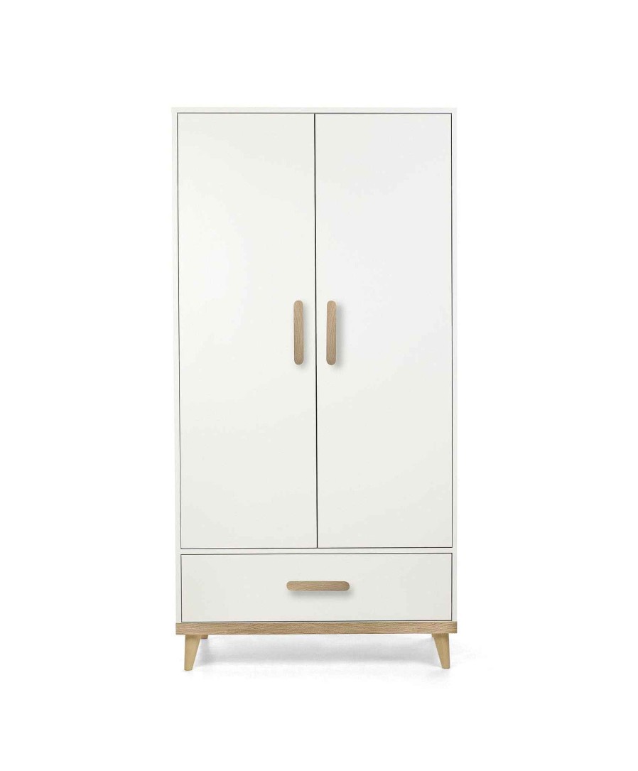 Furniture Mamas and Papas White Nursery Furniture | Austwick Wardrobe - White