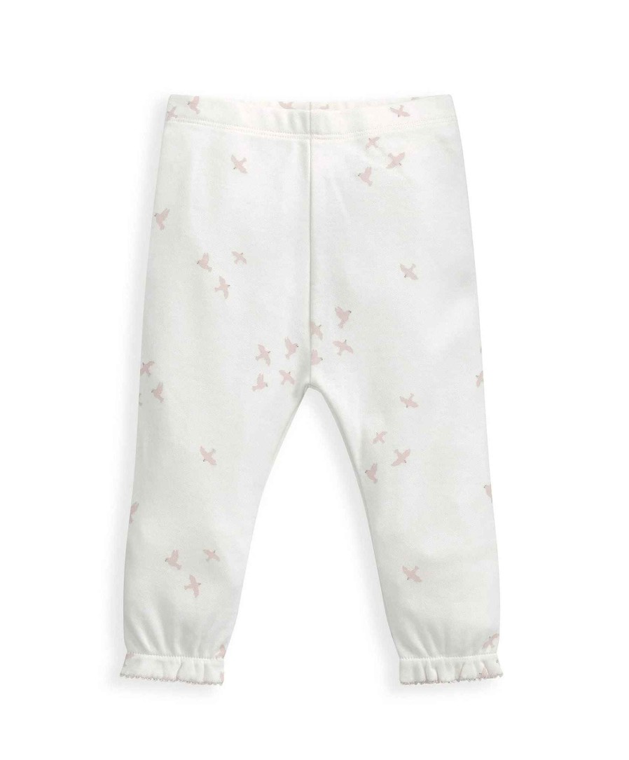 Clothing Mamas and Papas | Flocking Bird Pyjamas (2 Piece) - Cream