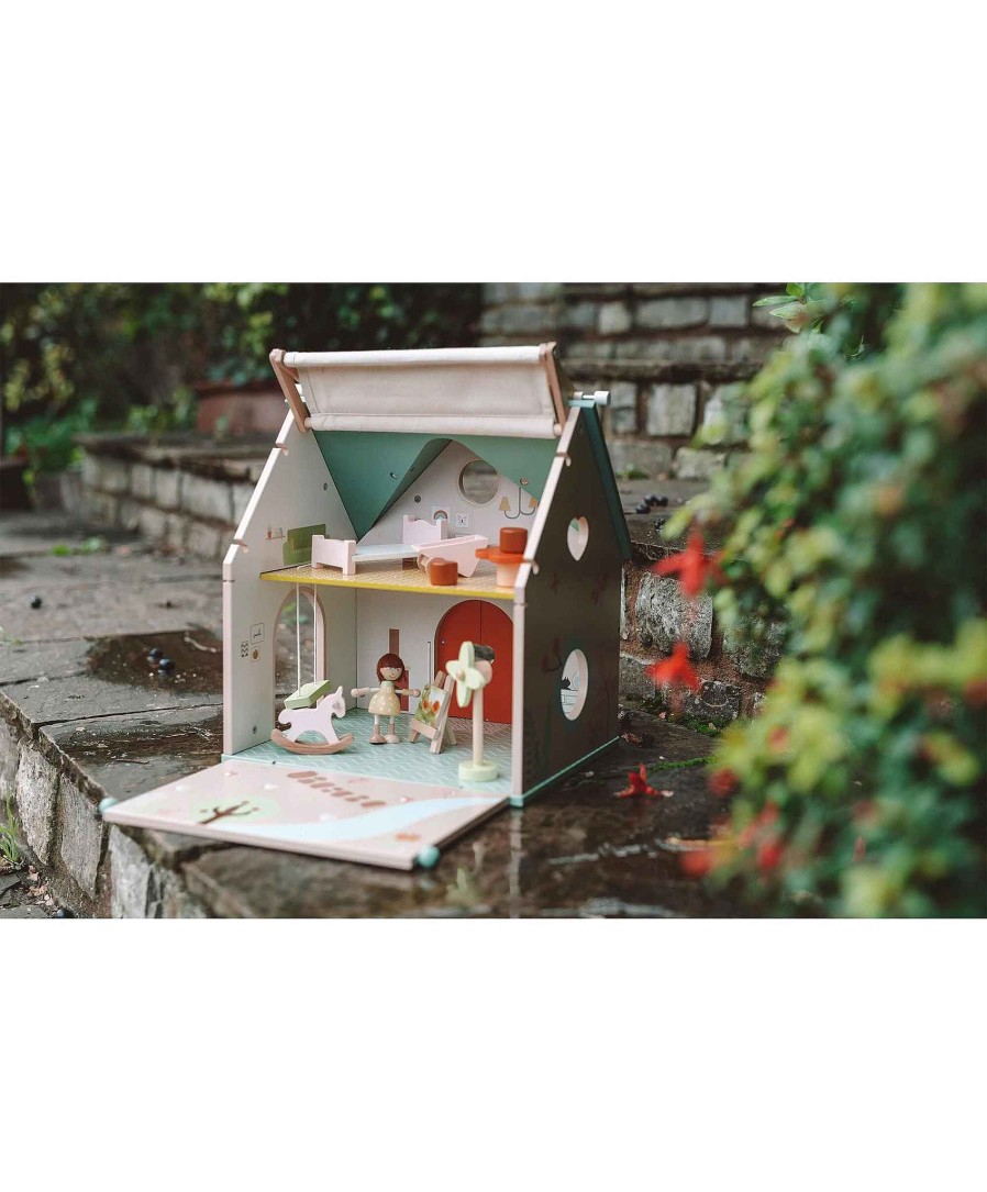 Toys & Gifts Classic World Mum-To-Be Gifts | Classic World Wooden Flower Cottage Playhouse Toy