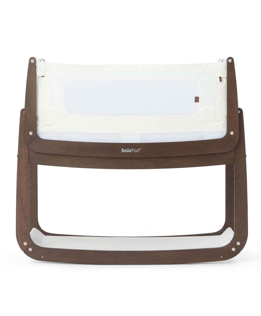 Furniture Snuz Bedside Cribs | Snuzpod4 Bedside Crib Ebony