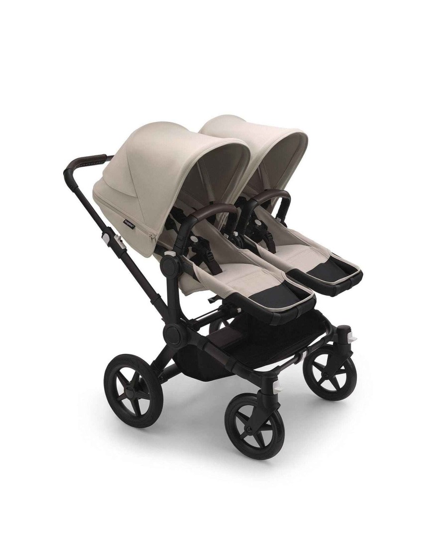 Toys & Gifts Bugaboo Baby Shower Gifts | Bugaboo Donkey 5 Double Carrycot & Seat Pushchair - Desert Taupe