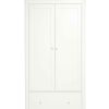 Furniture Mamas and Papas White Nursery Furniture | Flyn Wardrobe - White