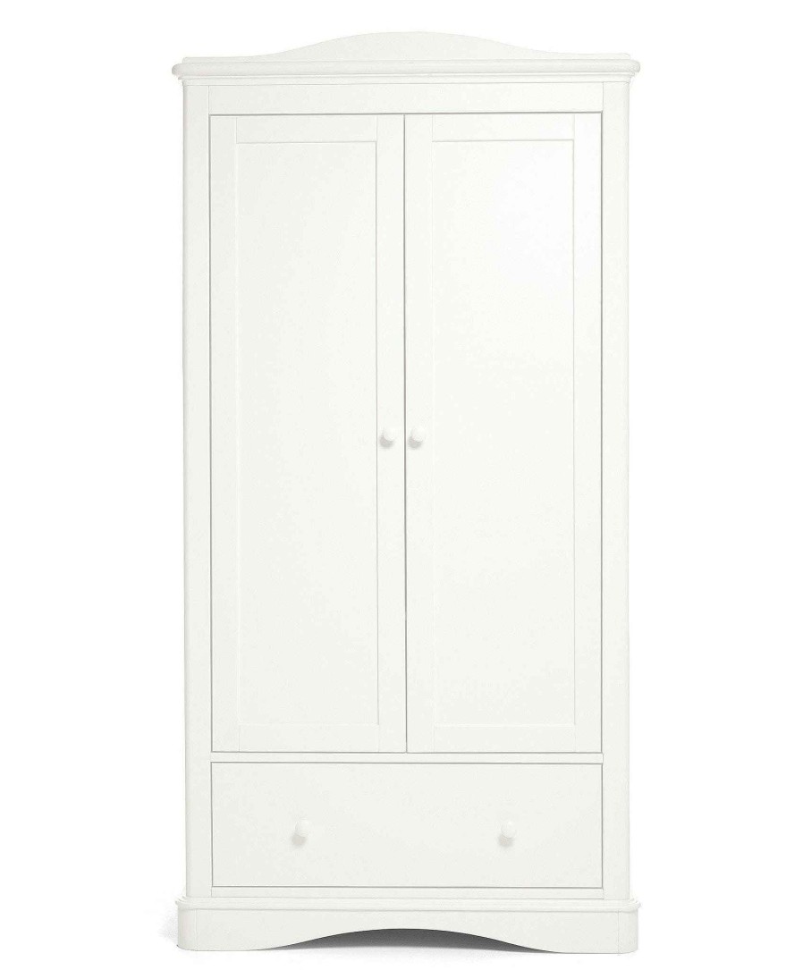 Furniture Mamas and Papas White Nursery Furniture | Flyn Wardrobe - White