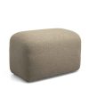 Furniture Mamas and Papas Nursing & Feeding Chairs | Royton Footstool In Boucle - Mink