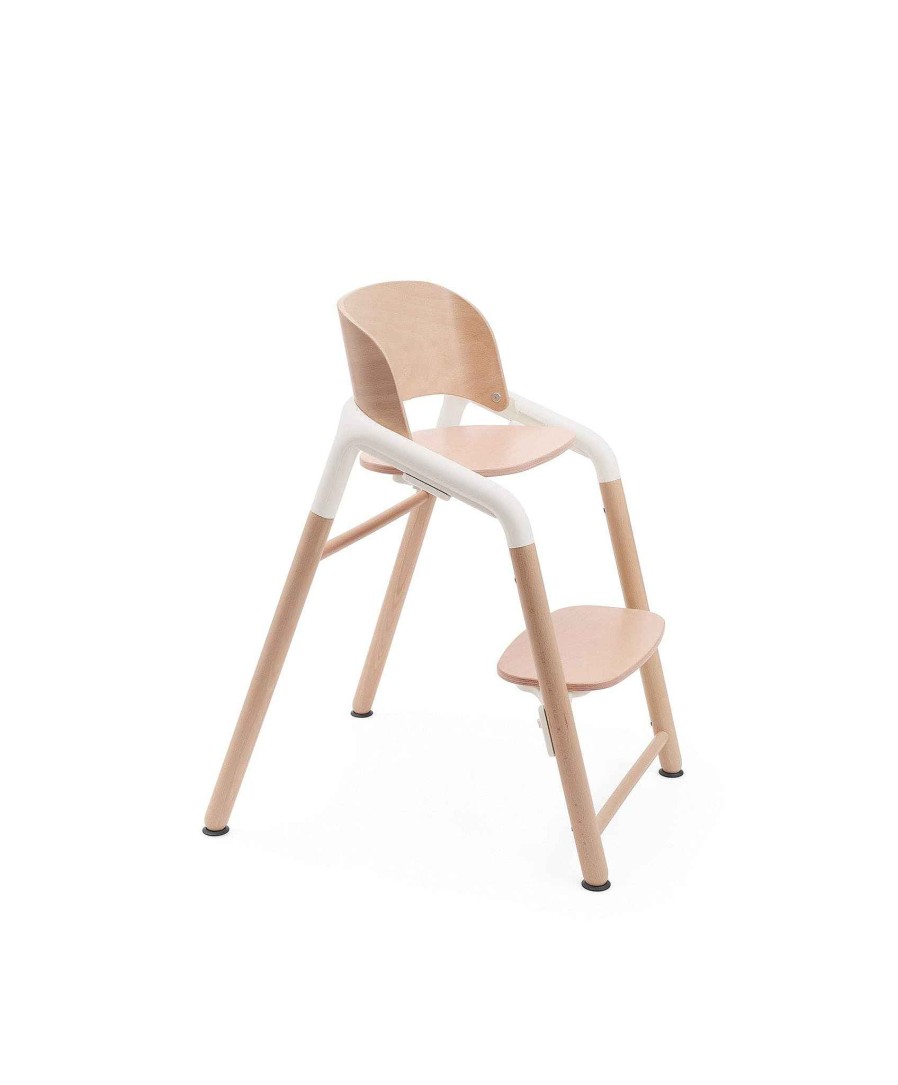 Toys & Gifts Bugaboo Baby Shower Gifts | Bugaboo Giraffe Highchair Base - Neutral Wood/White