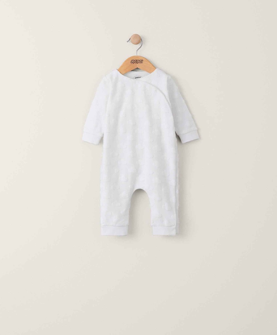 Toys & Gifts Mamas and Papas Baby Shower Gifts | Cloud Jacquard Wrap Romper