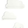 Furniture Mamas and Papas Baby Storage | White Cloud Shelves And Coat Hook Set