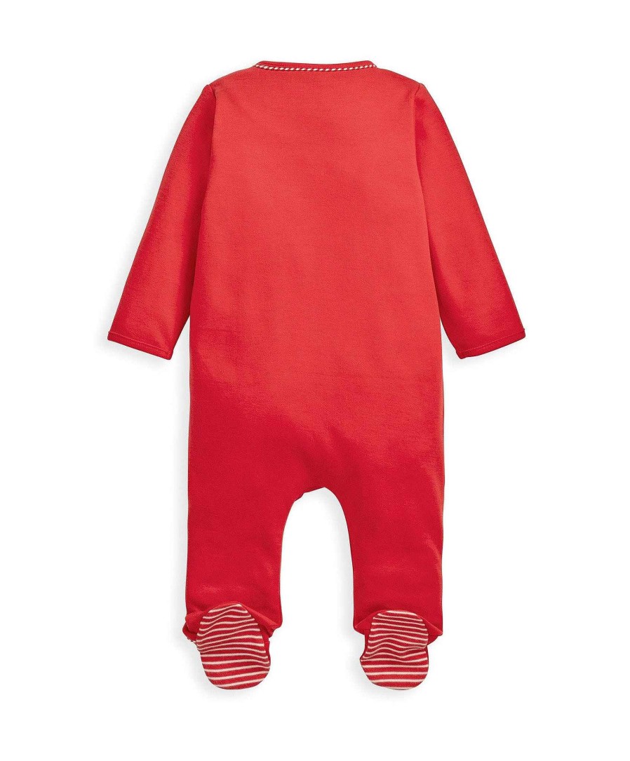 Clothing Mamas and Papas | My 1St Christmas All In One - Red