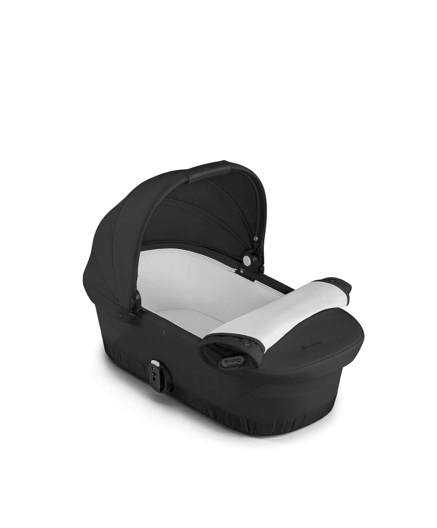 Pushchairs Cybex Pushchairs & Prams | Cybex Gazelle S Carrycot - Moon Black