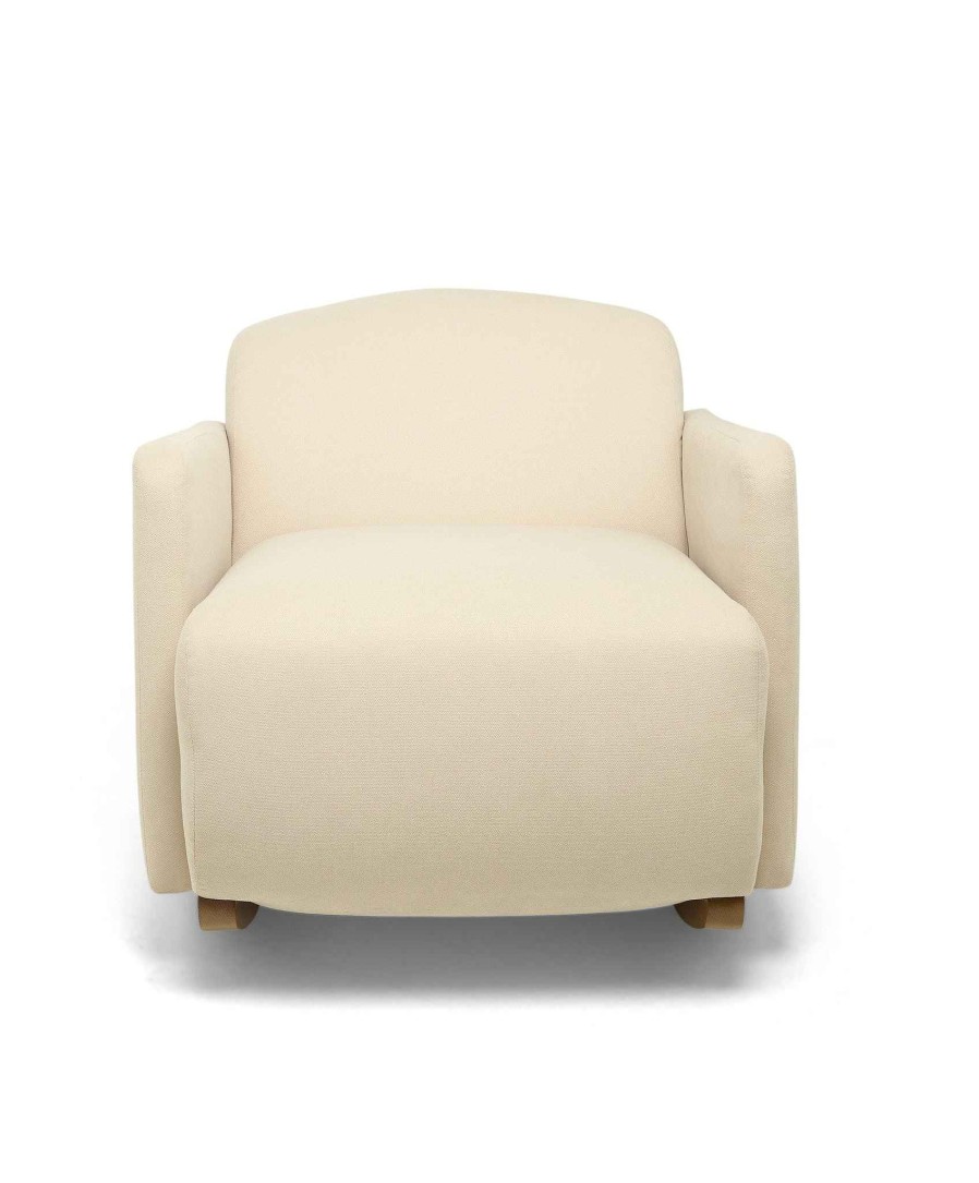 Furniture Mamas and Papas Nursing & Feeding Chairs | Royton Nursing Chair Woven - Camel