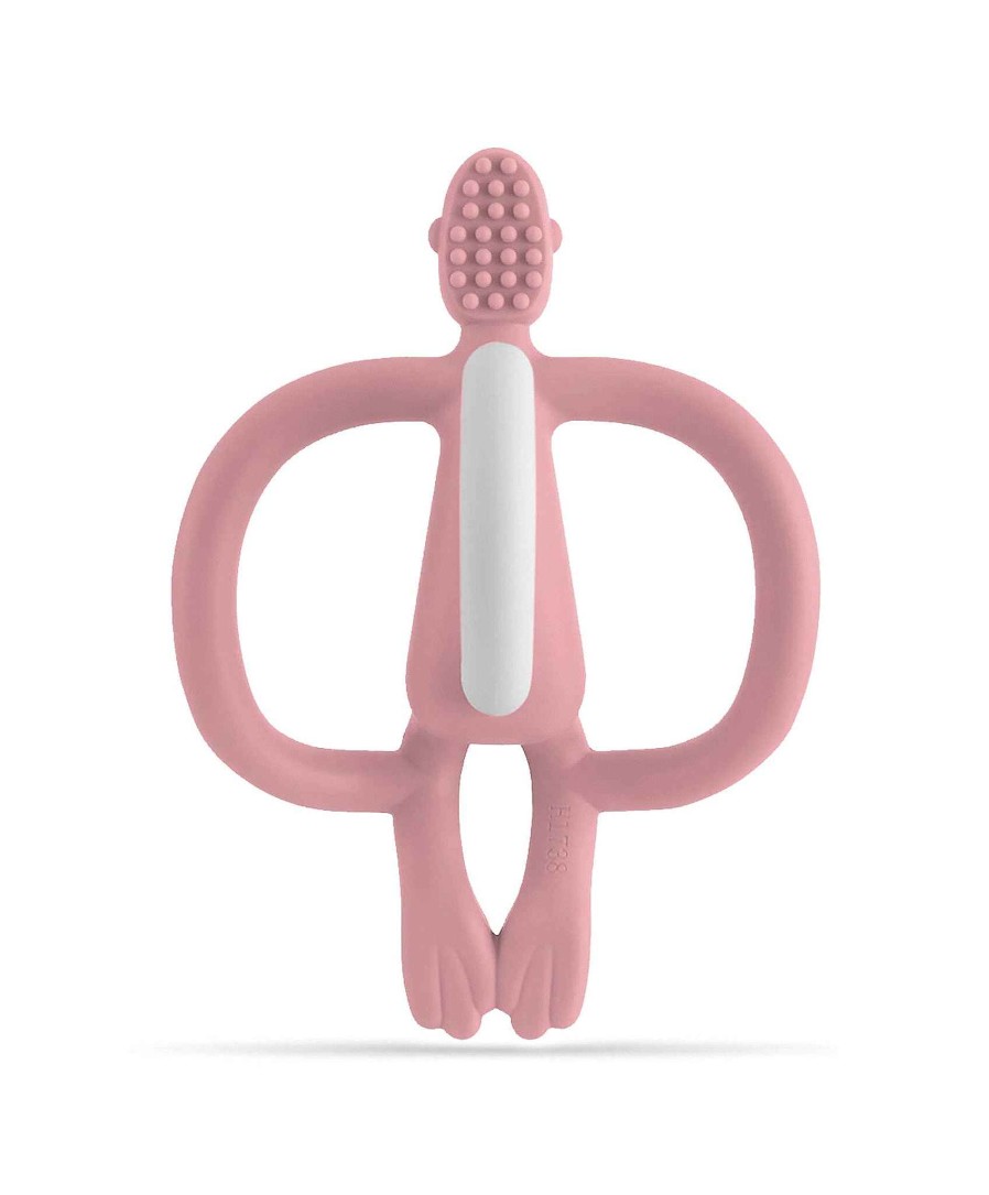 Toys & Gifts Matchstick MonOnline Mum-To-Be Gifts | Matchstick Monkey Original Teething Toy In Dusty Pink