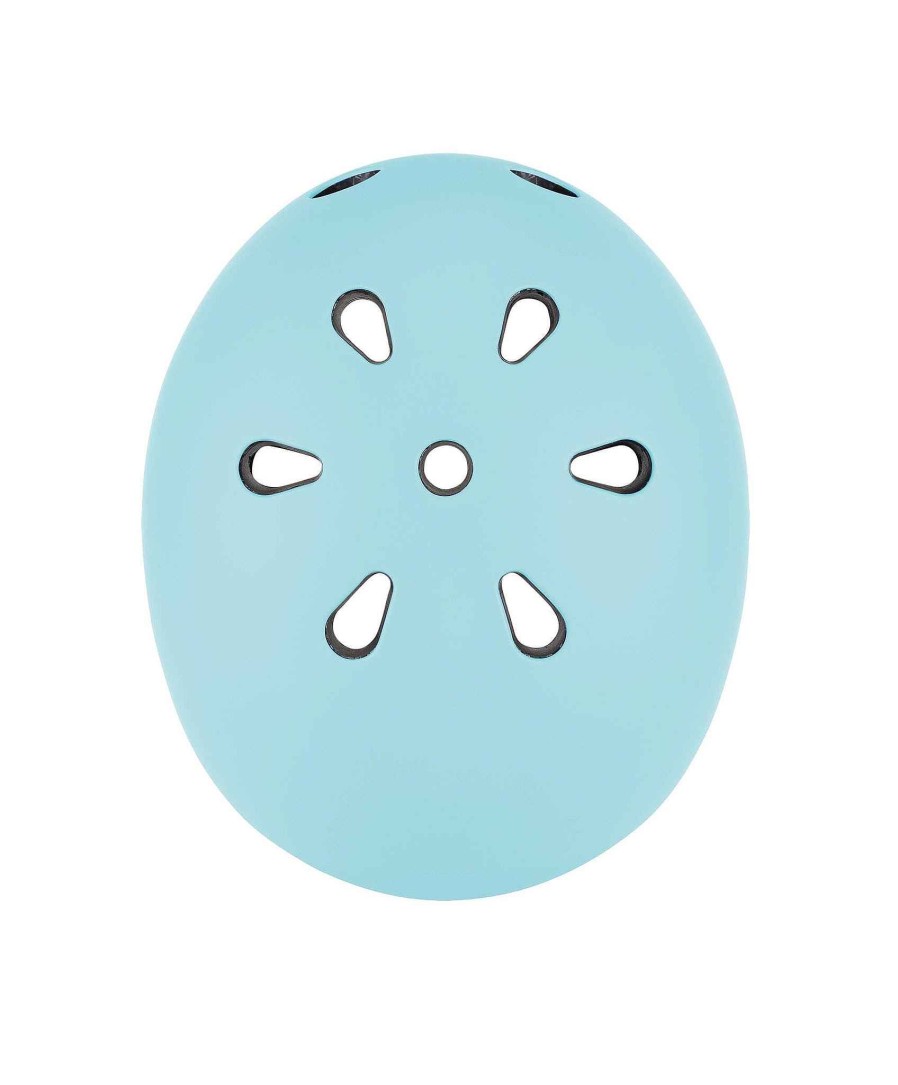 Christmas Globber Baby'S First Christmas | Globber Go-Up Lights Helmet - Pastel Blue