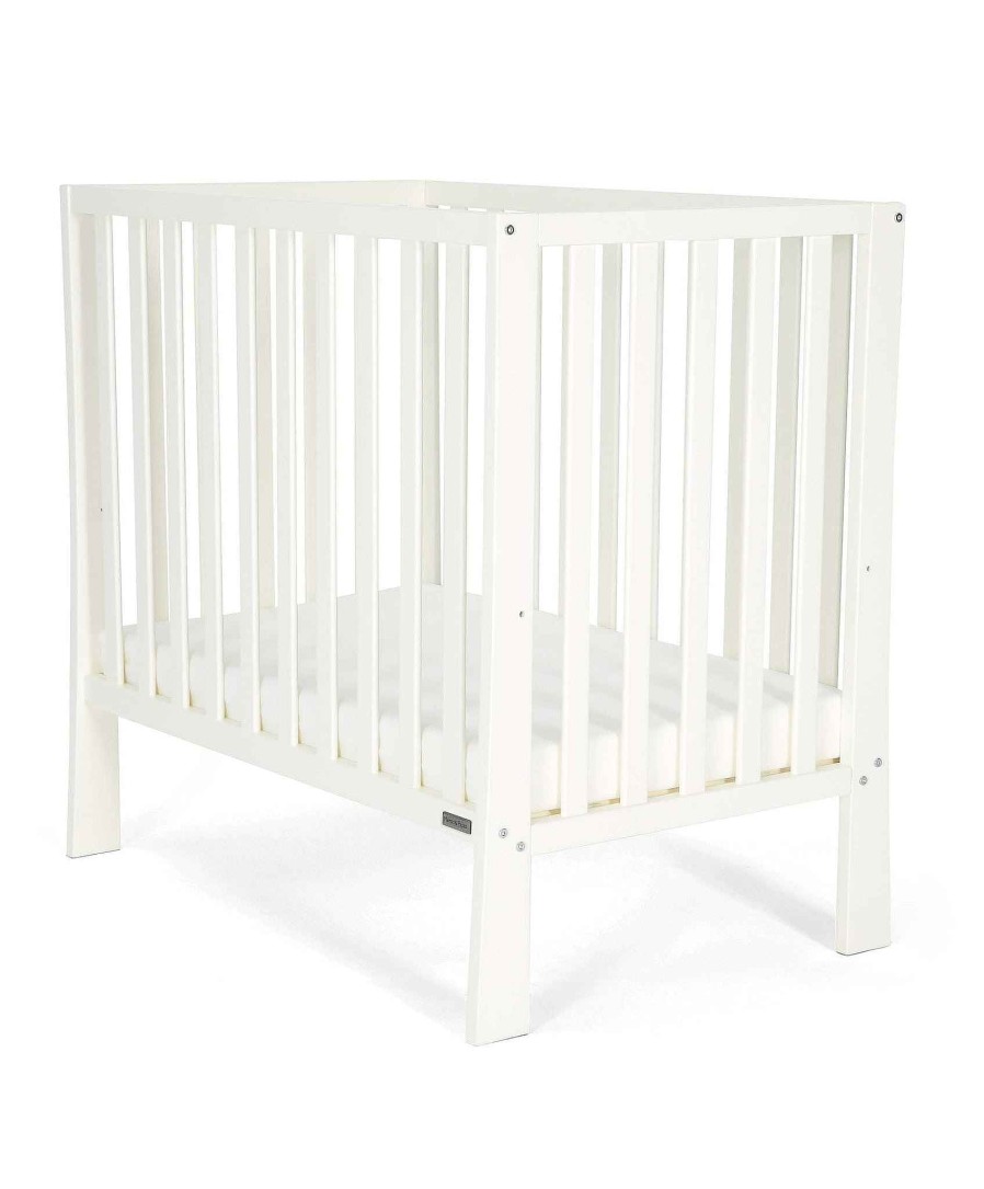 Furniture Mamas and Papas Cot Mattresses | Petite White Cot & Small Pocket Spring Mattress