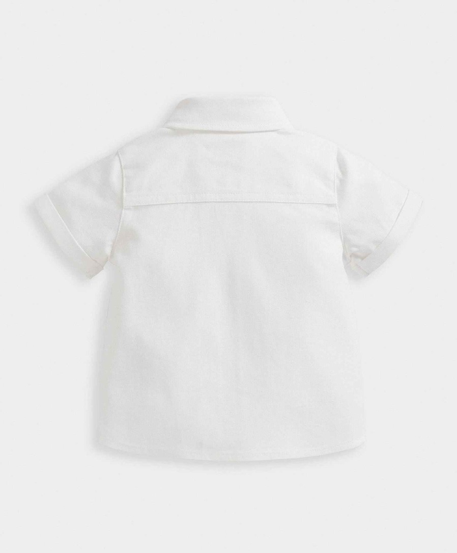 Toys & Gifts Mamas and Papas Christening Gifts | White Short Sleeve Shirt