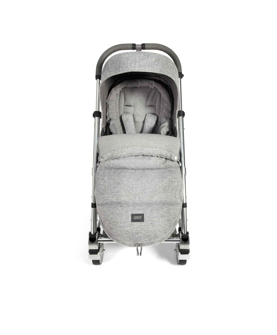 Pushchairs Mamas and Papas Pushchair Accessories | Cold Weather Footmuff - Skyline Grey