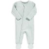 Toys & Gifts Mamas and Papas Baby Shower Gifts | Organic Cotton Ribbed Sleepsuit - Blue