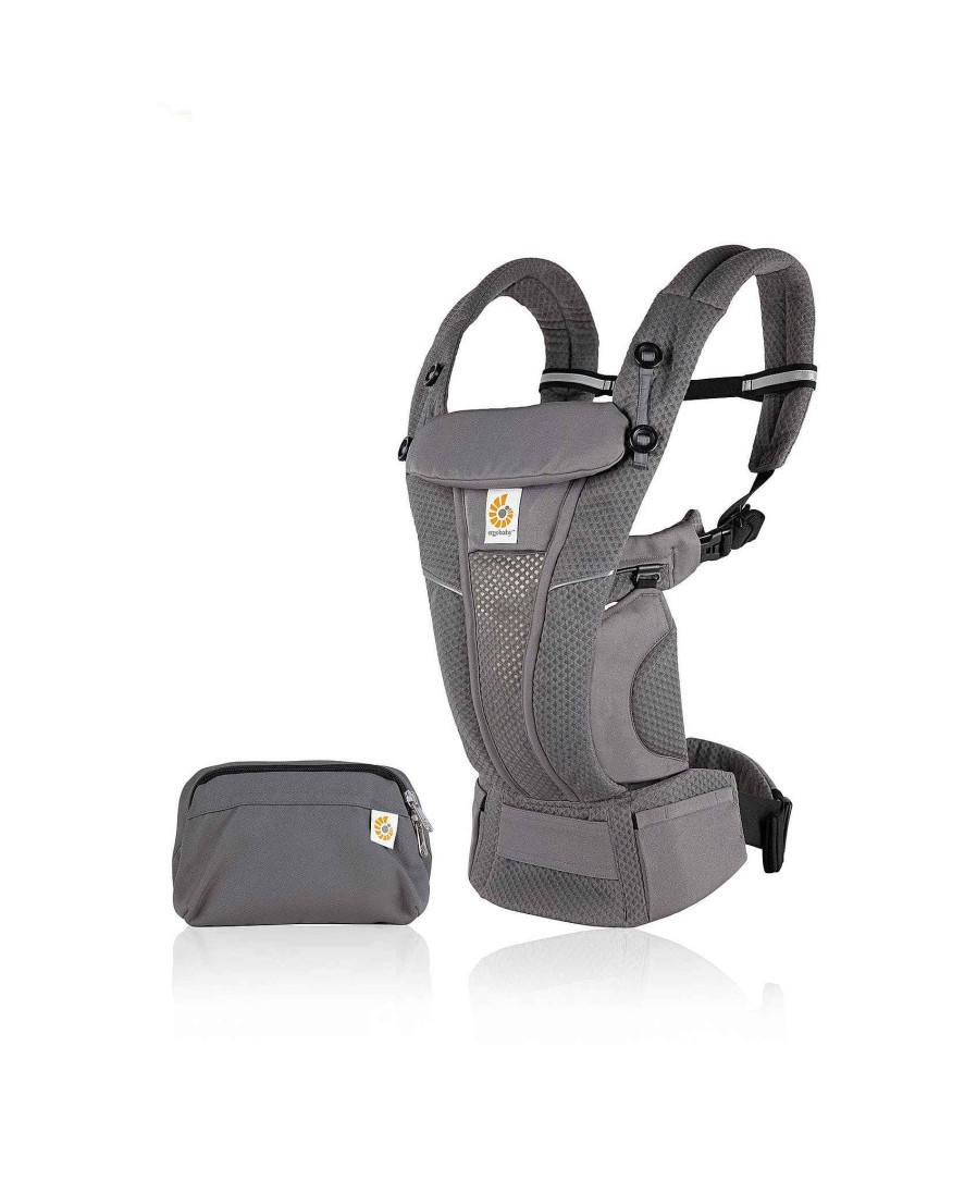 Pushchairs Ergobaby Baby Carriers & Slings | Ergobaby Omni Breeze Baby Carrier - Graphite Grey