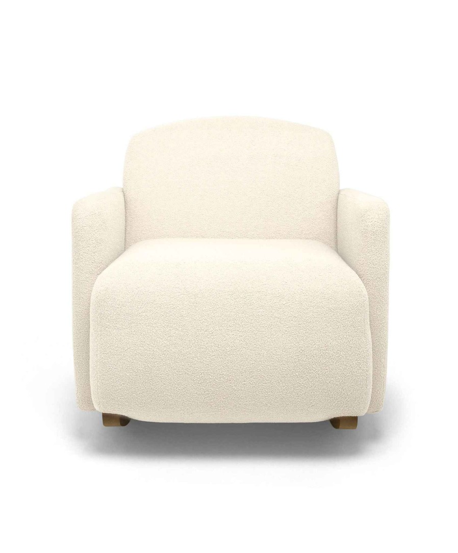 Furniture Mamas and Papas Nursing & Feeding Chairs | Royton Nursing Chair In Boucle - Off White