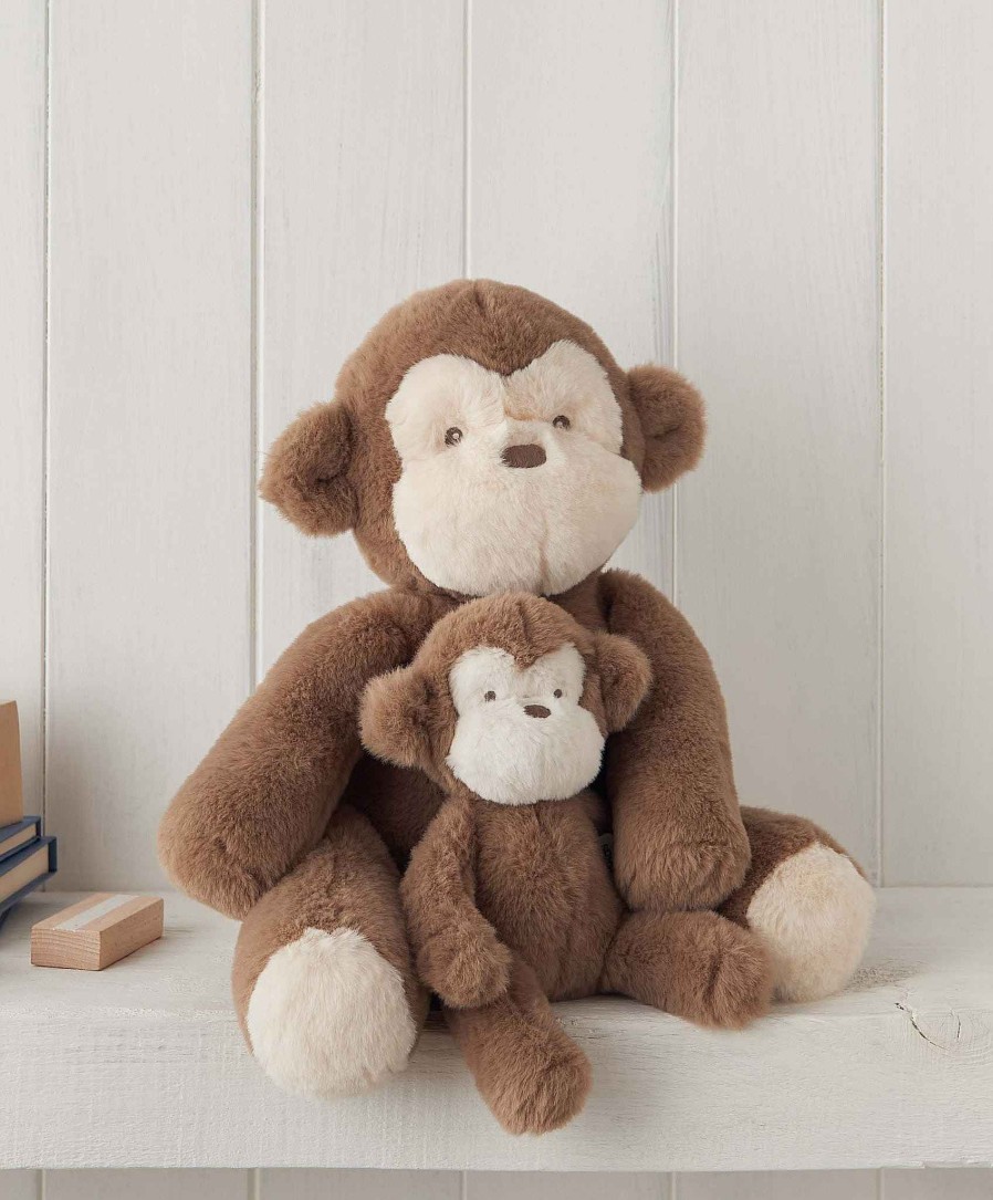 Christmas Mamas and Papas Christmas Stocking Fillers | Welcome To The World Small Beanie Toy - Monty Monkey