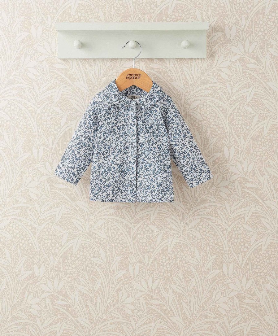 Clothing Mamas and Papas | Laura Ashley Long Sleeve Cleavers All Over Print Shirt