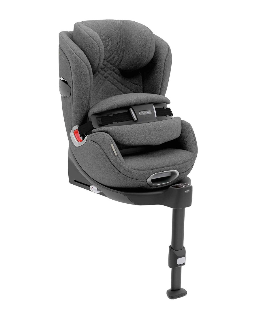 Car Seats Cybex Group 1/2/3 Car Seats | Cybex Anoris T I-Size Car Seat - Airbag Technology - Soho Grey