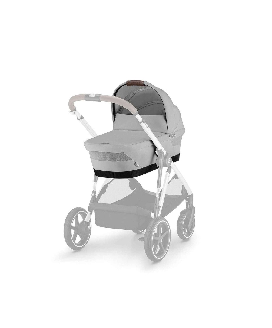 Pushchairs Cybex Pushchairs & Prams | Cybex Gazelle S Carrycot - Lava Grey