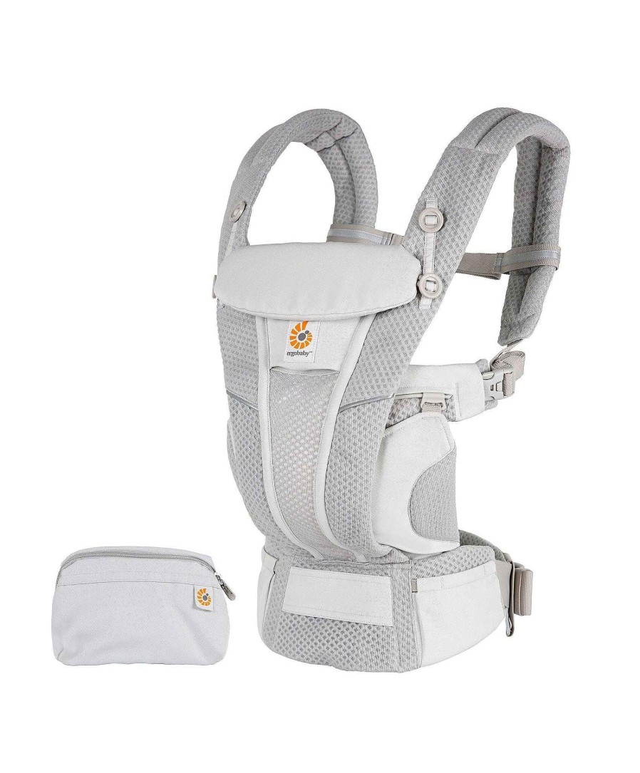 Pushchairs Ergobaby Baby Carriers & Slings | Ergobaby Omni Breeze Baby Carrier - Pearl Grey