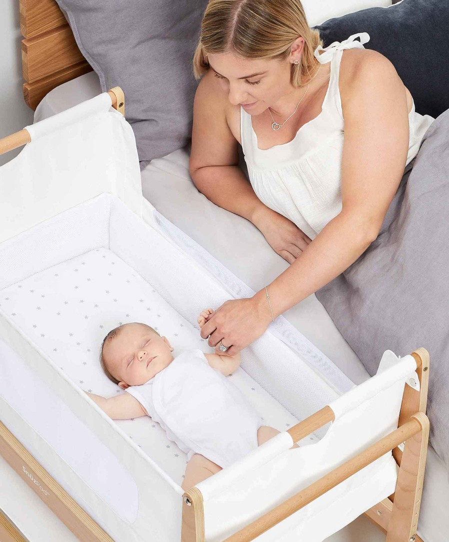 Furniture Snuz Bedside Cribs | Snuzpod4 Bedside Crib Natural