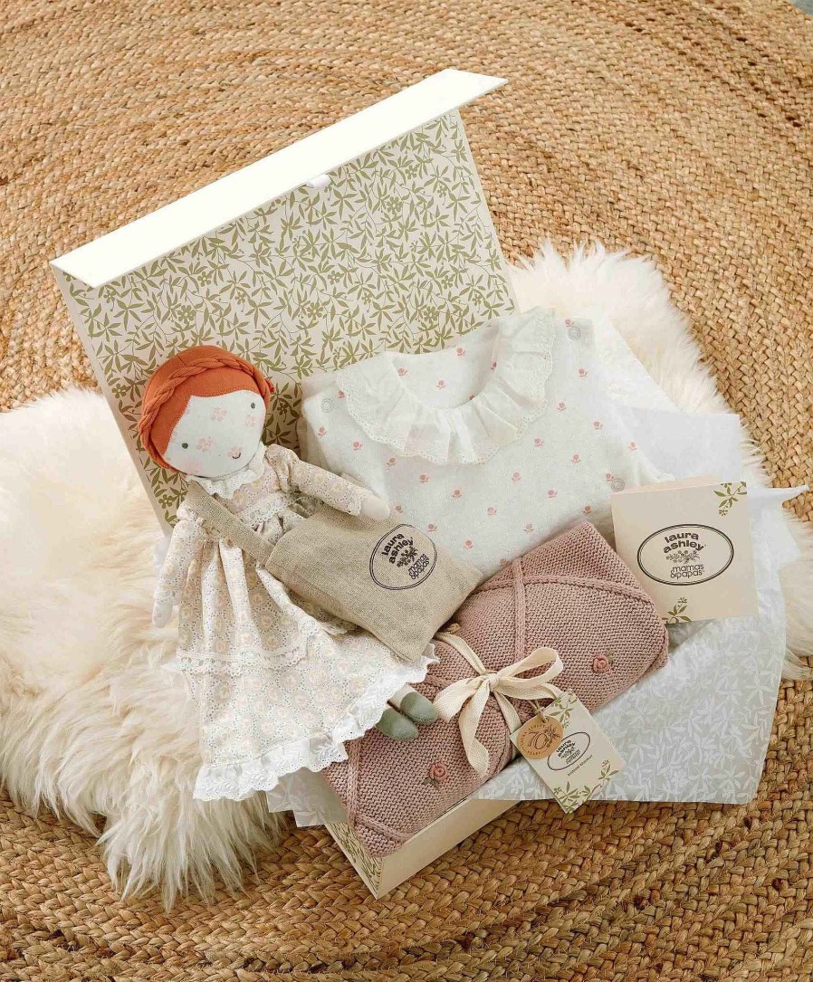 Toys & Gifts Mamas and Papas Baby Girl Gifts | Laura Ashley Gift Box, Tissue And Card