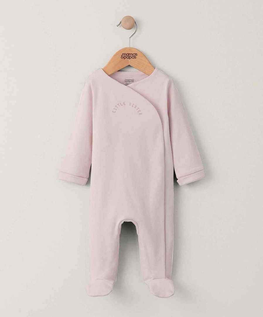 Clothing Mamas and Papas | Little Sister All In One - Pink