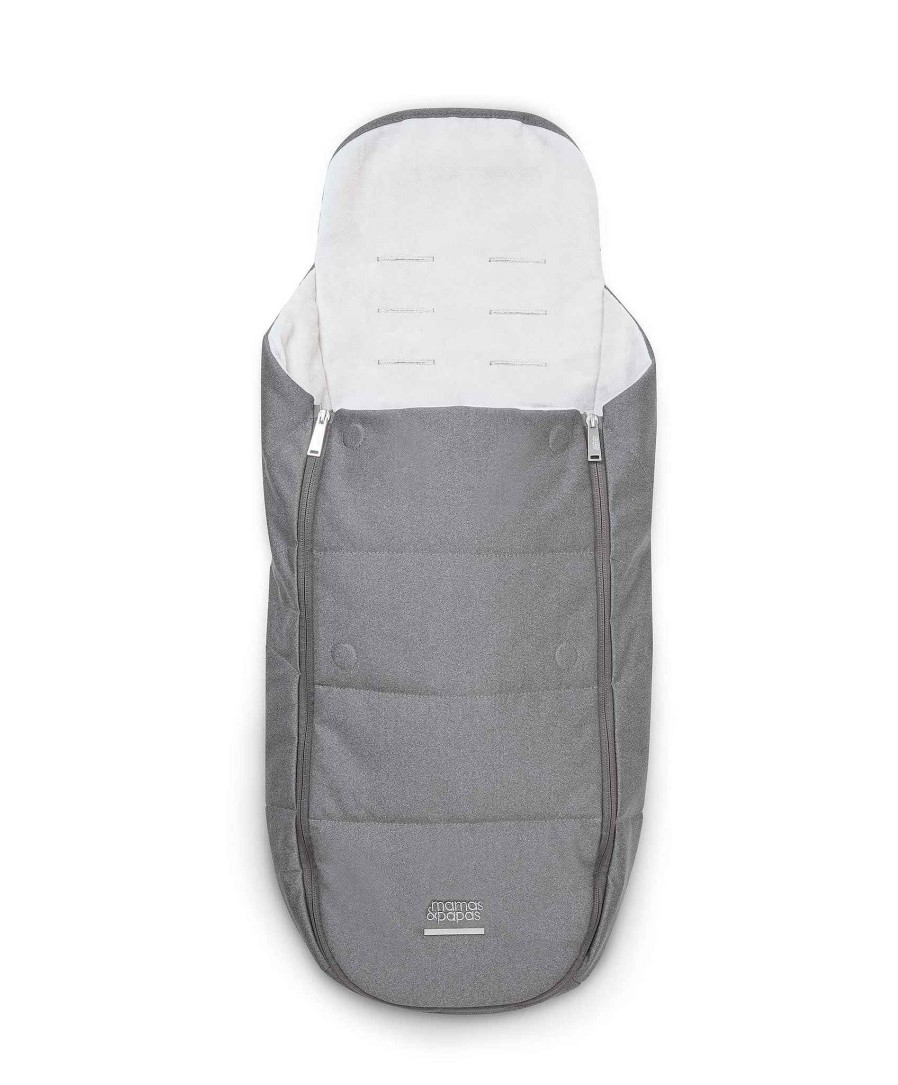 Pushchairs Mamas and Papas Mamas & Papas Airo | Airo Footmuff - Grey Marl