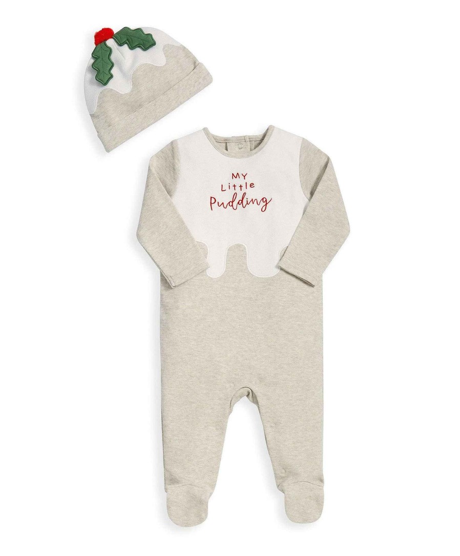 Clothing Mamas and Papas | My Little Pudding Christmas All In One (2 Piece Set)