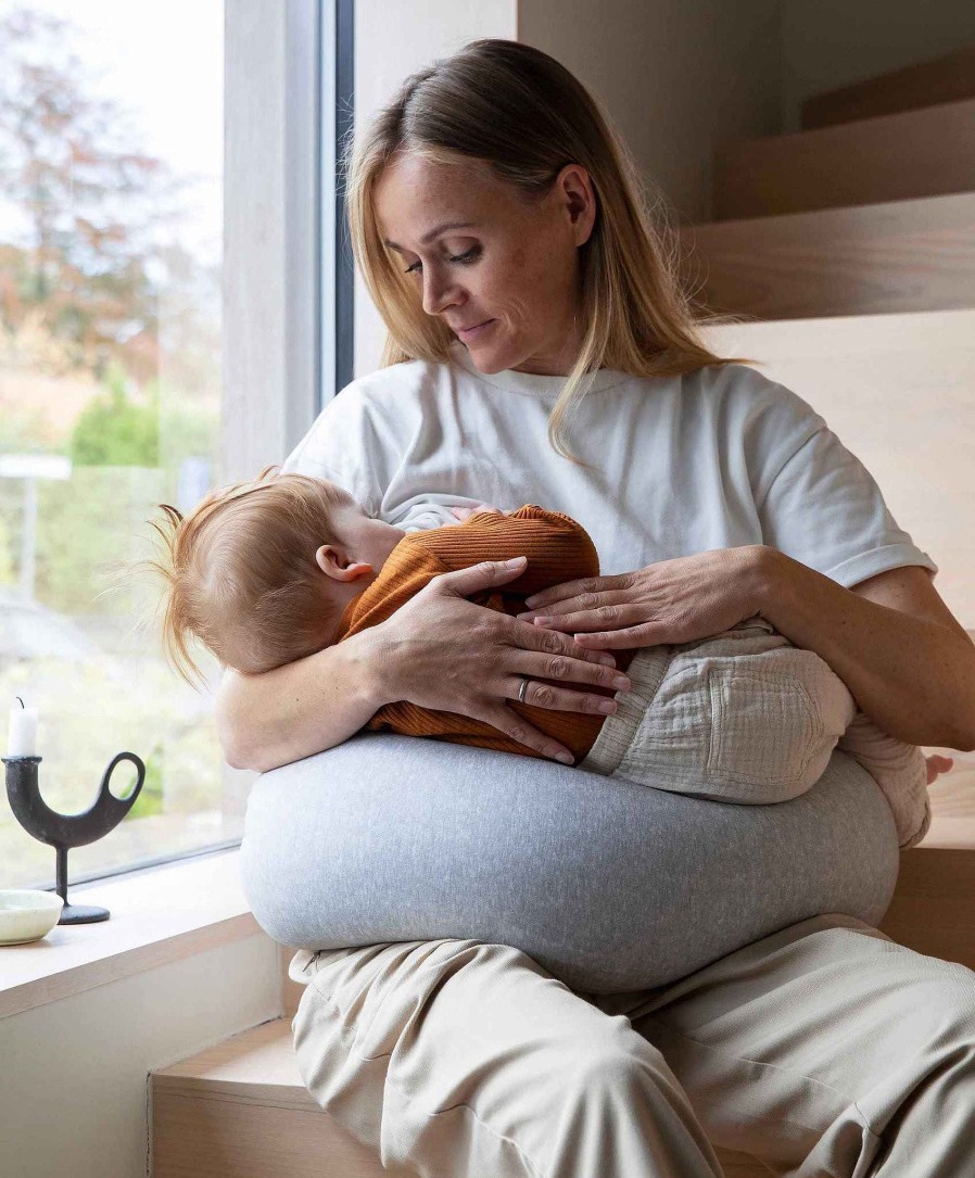 Feeding & Weaning bbhugme Pregnancy & Feeding Pillows | Bbhugme™ Nursing Pillow - Grey Melange