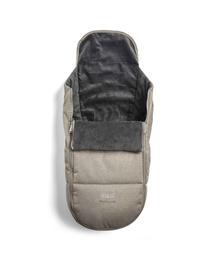 Pushchairs Mamas and Papas Travel Strollers | Airo Footmuff - Greige