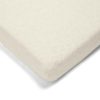 Nursery Mamas and Papas Baby Boy Bedding | Oatmeal Single Cotbed Fitted Sheet