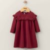 Christmas Mamas and Papas Christmas Jumpers | Frill Detail Knitted Dress