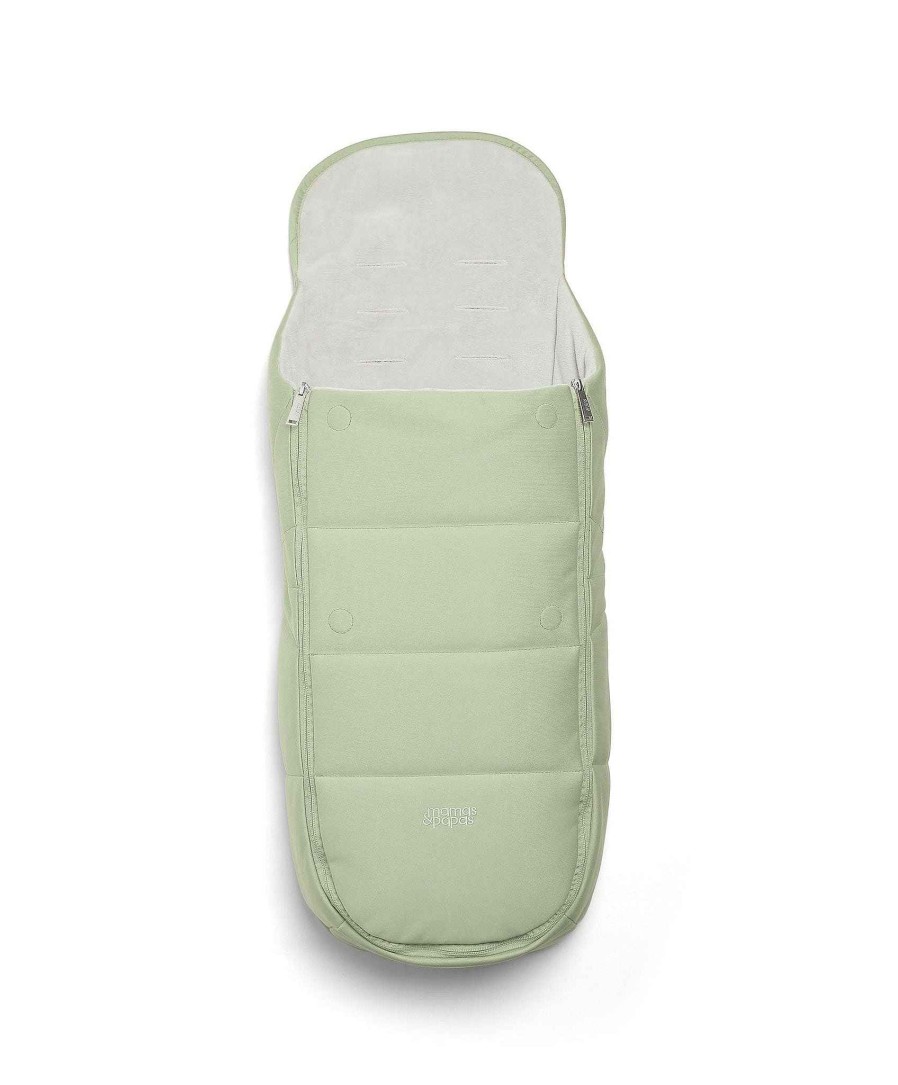 Pushchairs Mamas and Papas Travel Strollers | Airo Pushchair Footmuff - Eucalyptus